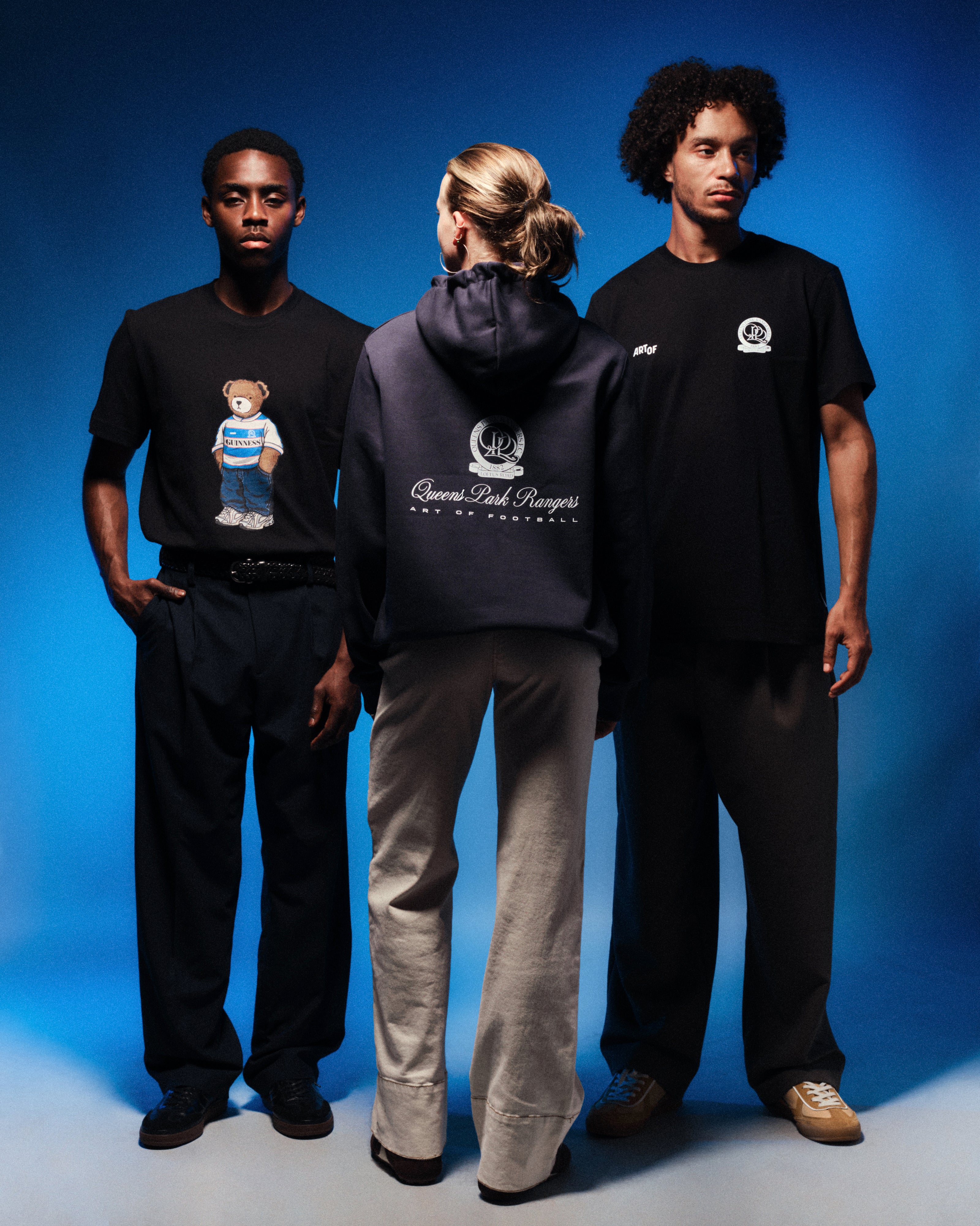 ART OF x QPR Heritage Tee | Black Graphic Football T-shirt