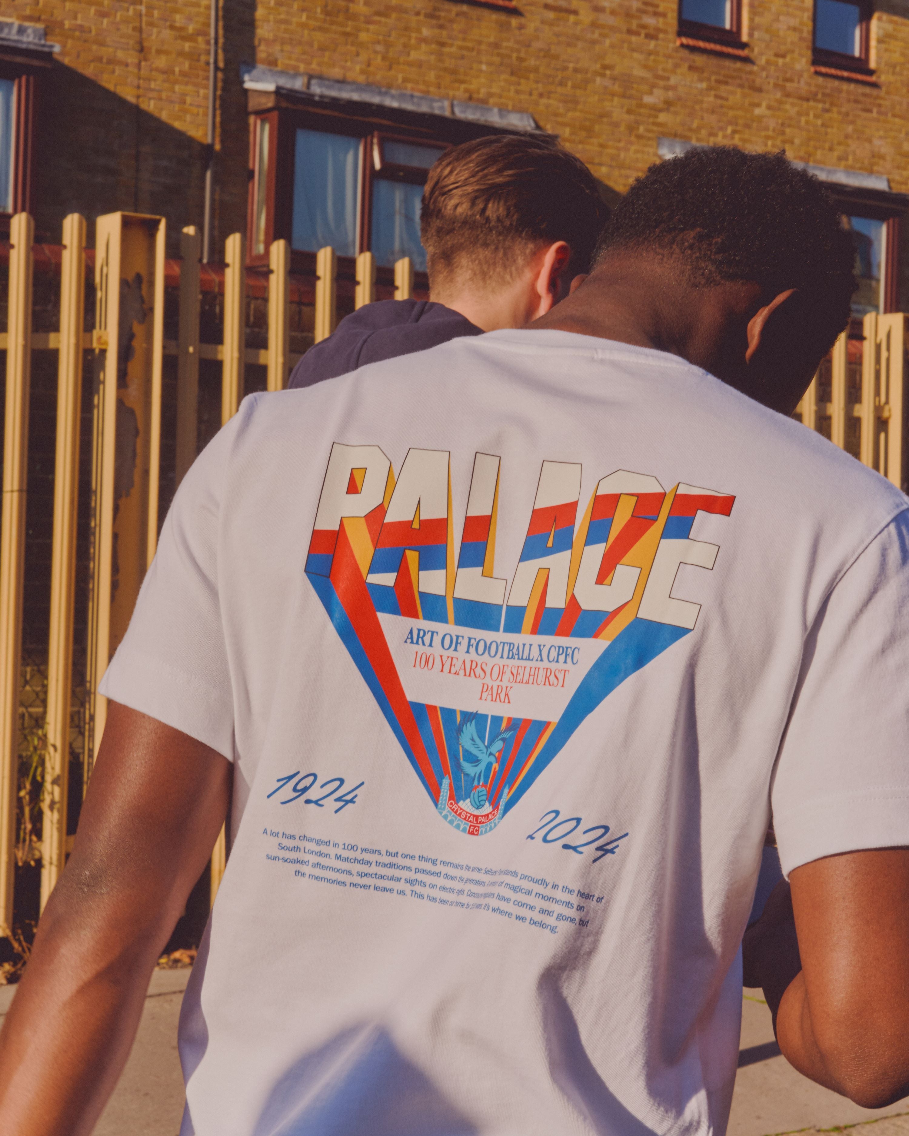 AOF CPFC Selhurst Park Anniversary Tee | White Graphic T-shirt
