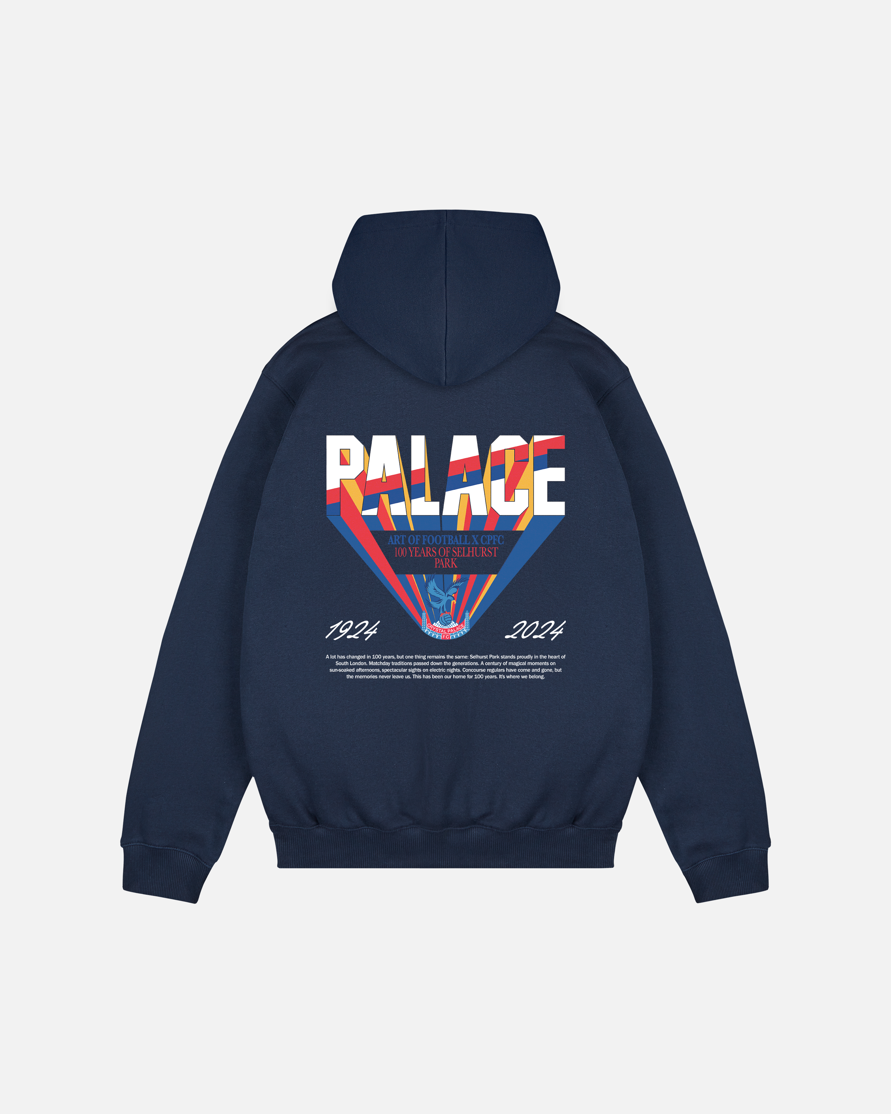 ART OF Football Crystal Palace Selhurst Park Anniversary Hoodie | AOF