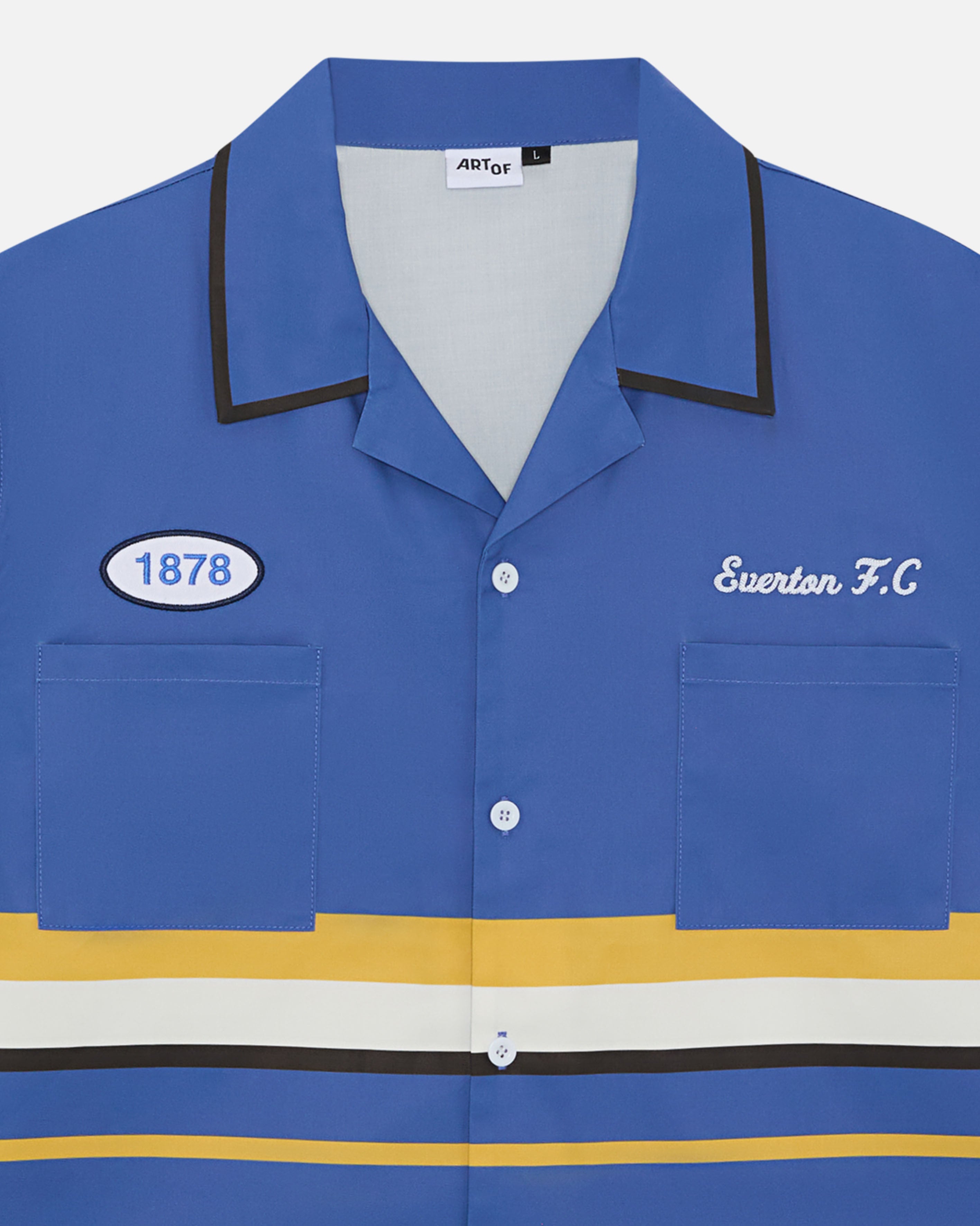ART OF x Everton Button Down Bowling Shirt
