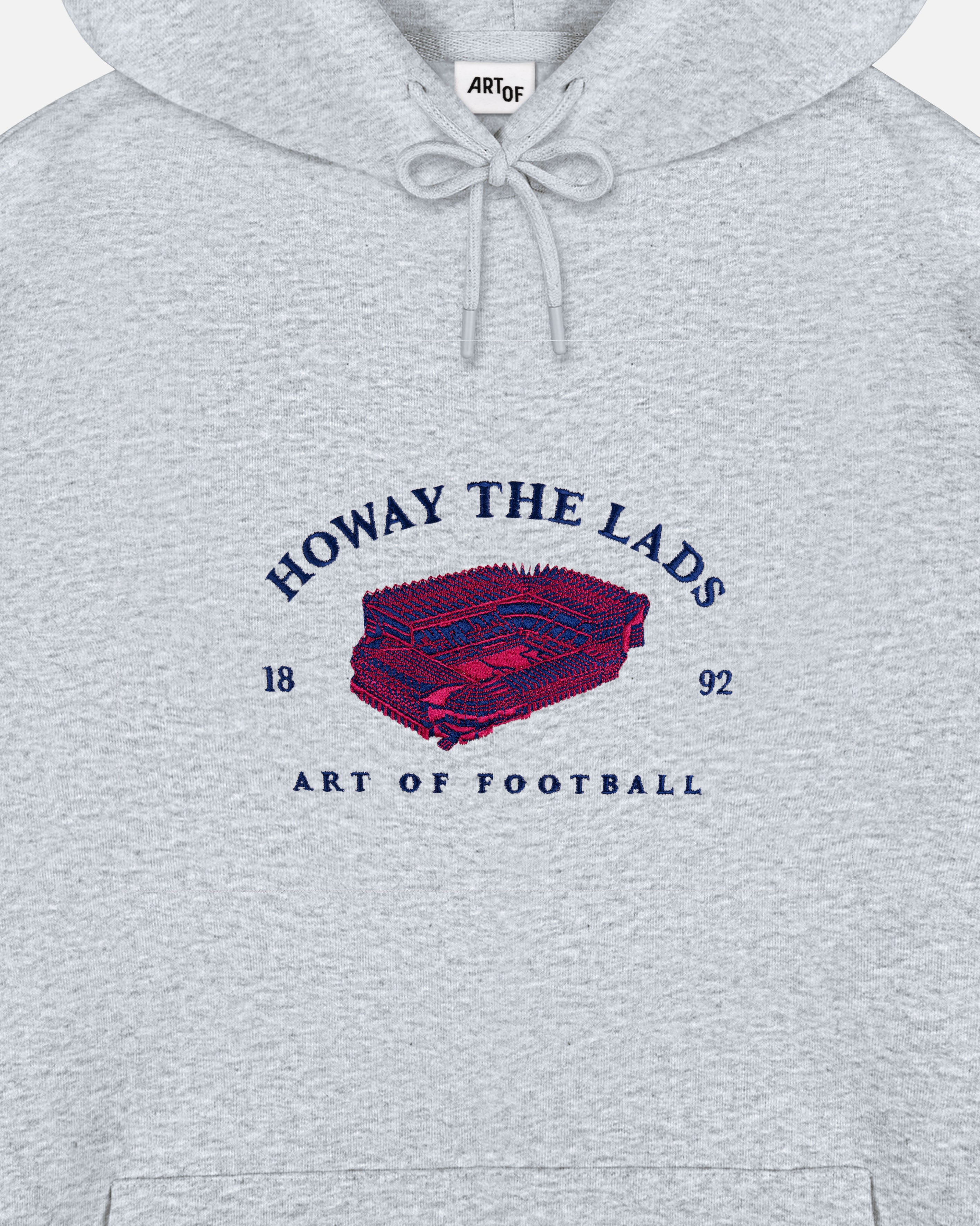 ART OF Toon Stadium Hoodie | Embroidered Football Sweat