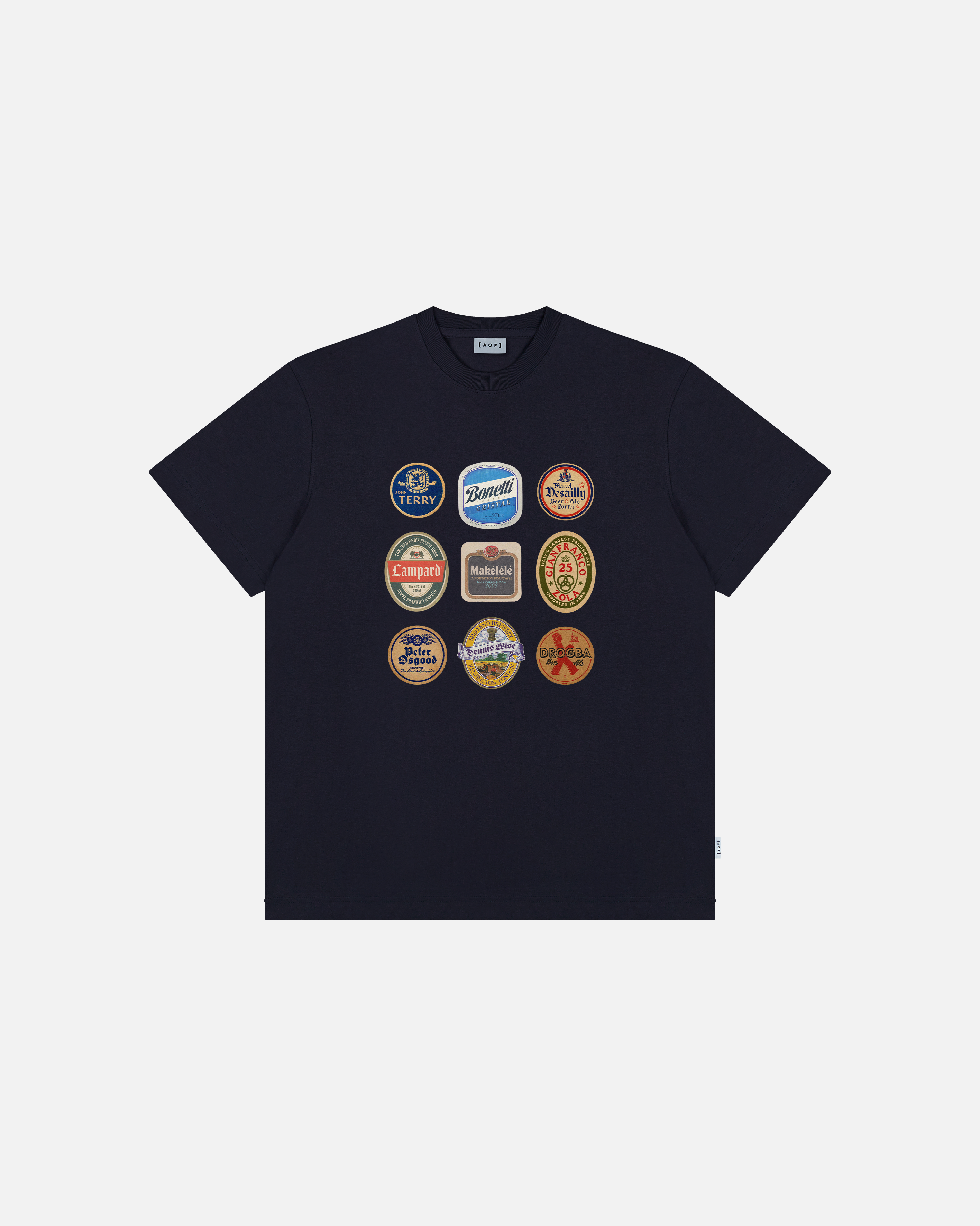 ART OF Football Brewed At The Bridge Tee | AOF Navy Graphic T-shirt