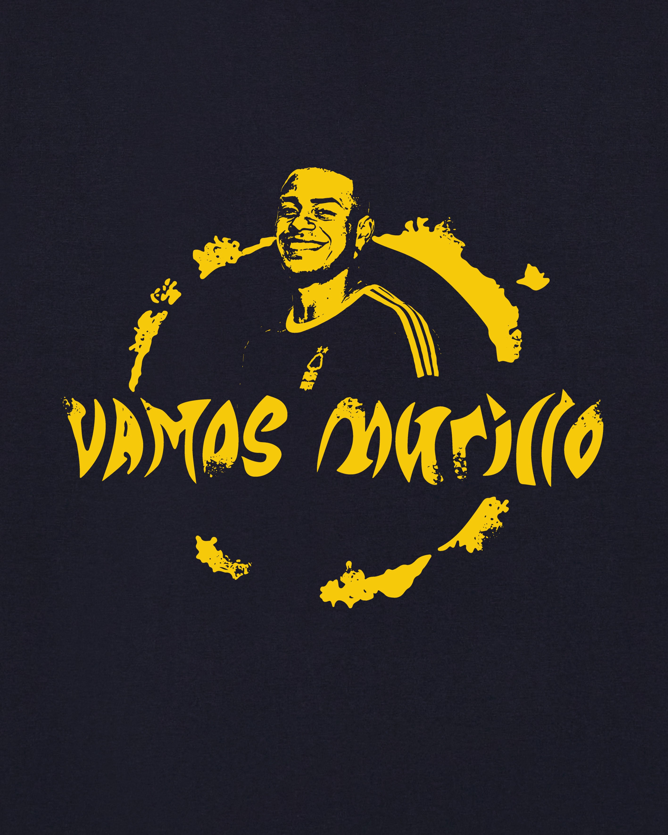 ART OF x Football Forest Vamos Murillo Tee | AOF x NFFC Navy T-shirt