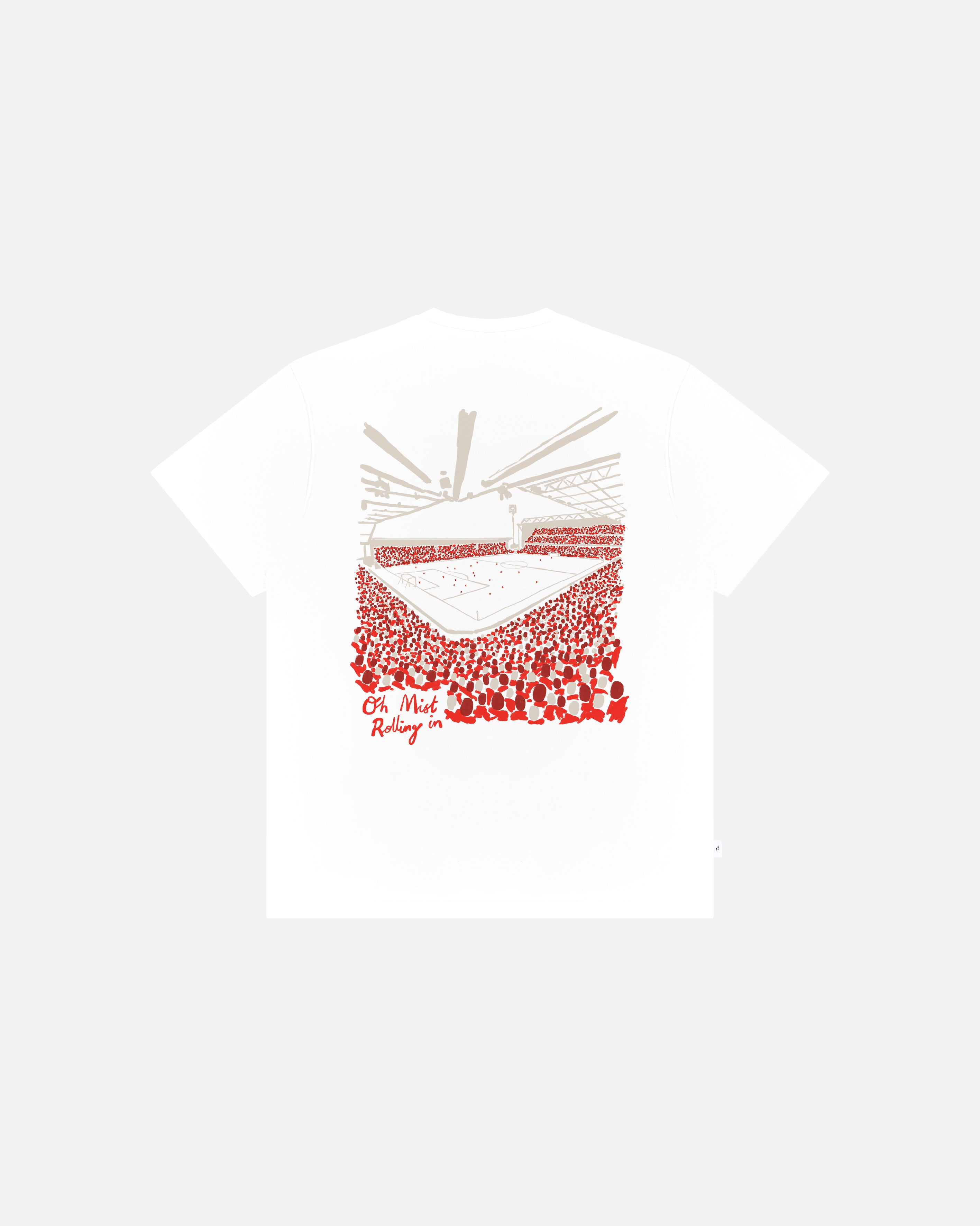 ART OF x Forest Twelfth Man Tee | White Graphic Football T-shirt