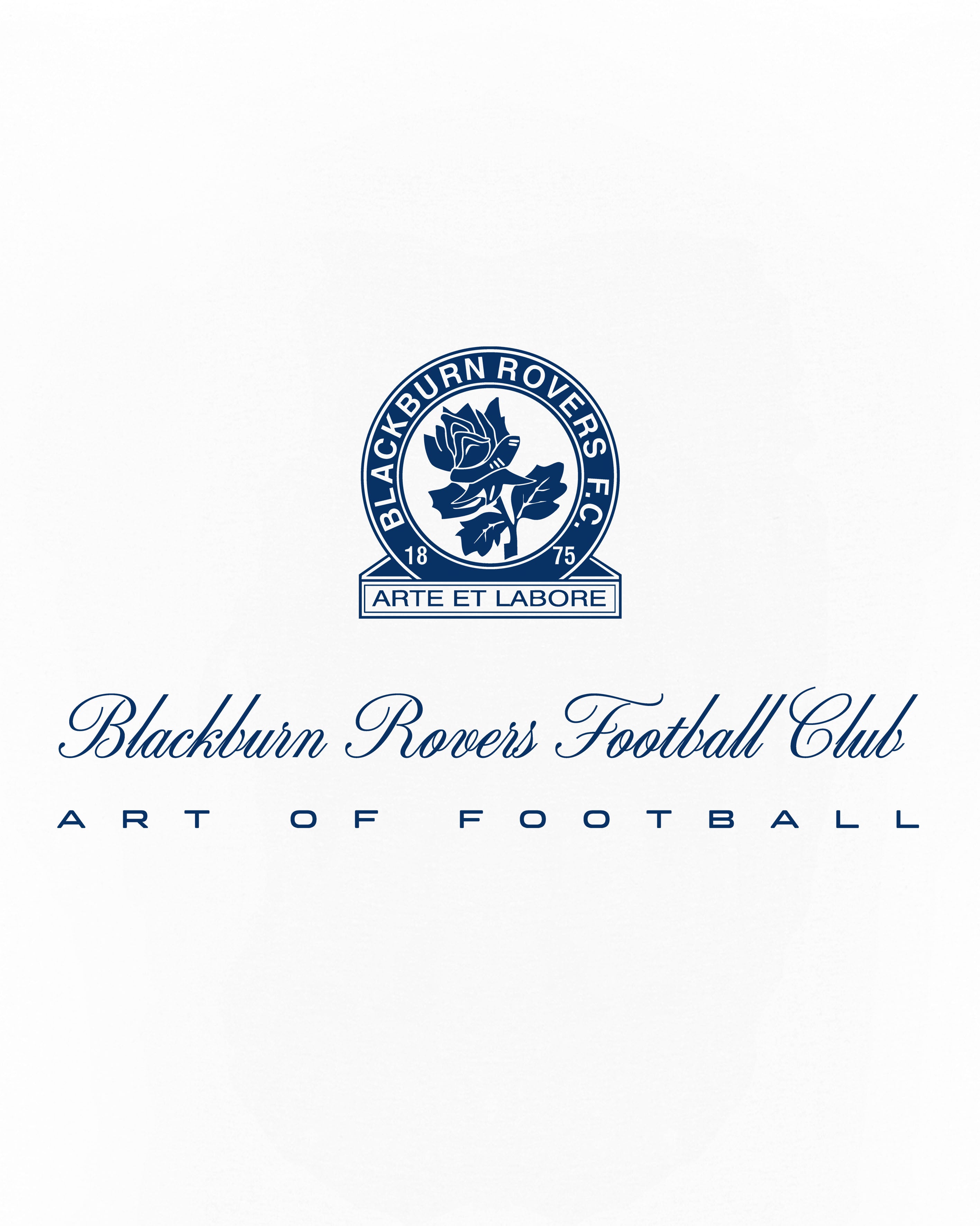 ART OF x Blackburn Heritage Tee | White Graphic Football T-shirt