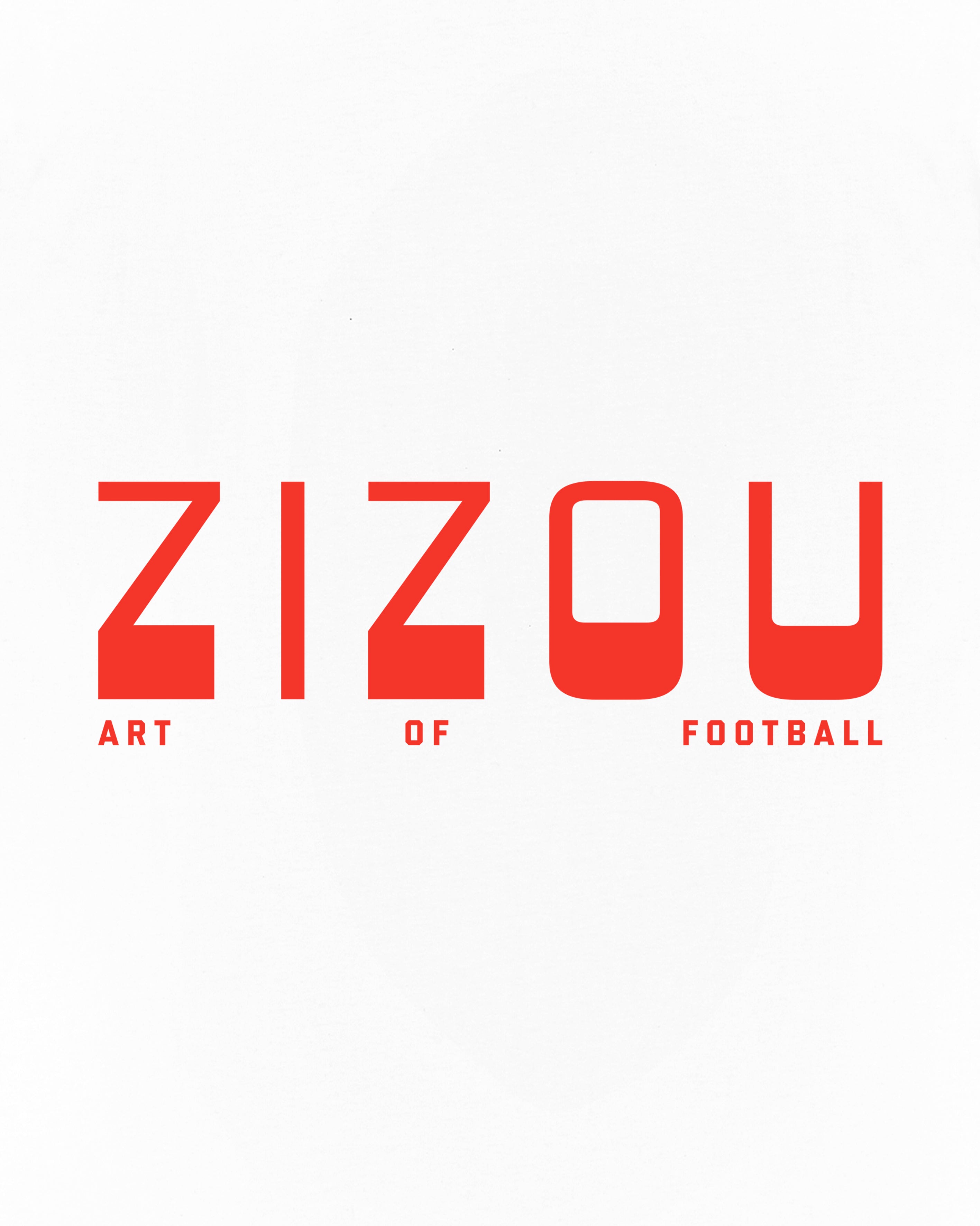 ART OF Football Zizou Tee | AOF White Graphic T-shirt
