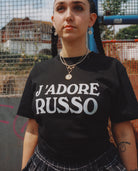 ART OF Football J'adore Tee | AOF Women's Black Graphic T-shirt