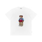 White Printed Premium T-Shirt Front