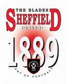ART OF Football x Sheffield United 90's Tee | AOF x SUFC White T-shirt