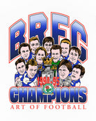 ART OF Football x Blackburn Champions Tee | AOF BRFC White T-shirt