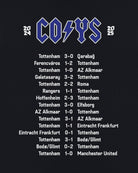 ART OF Football x Spurs COYS European Tour 24-25 | AOF Black T-shirt