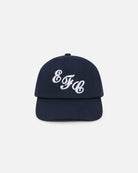 ART OF x Everton Script Snapback Cap | Navy Embroidered Football Hat