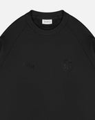 ART OF Football x Leeds Current Crest Blackout Raglan Sweat | AOF LUFC