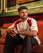 AOF x Forest 90s Oversized Panelled T-shirt | Art of Football