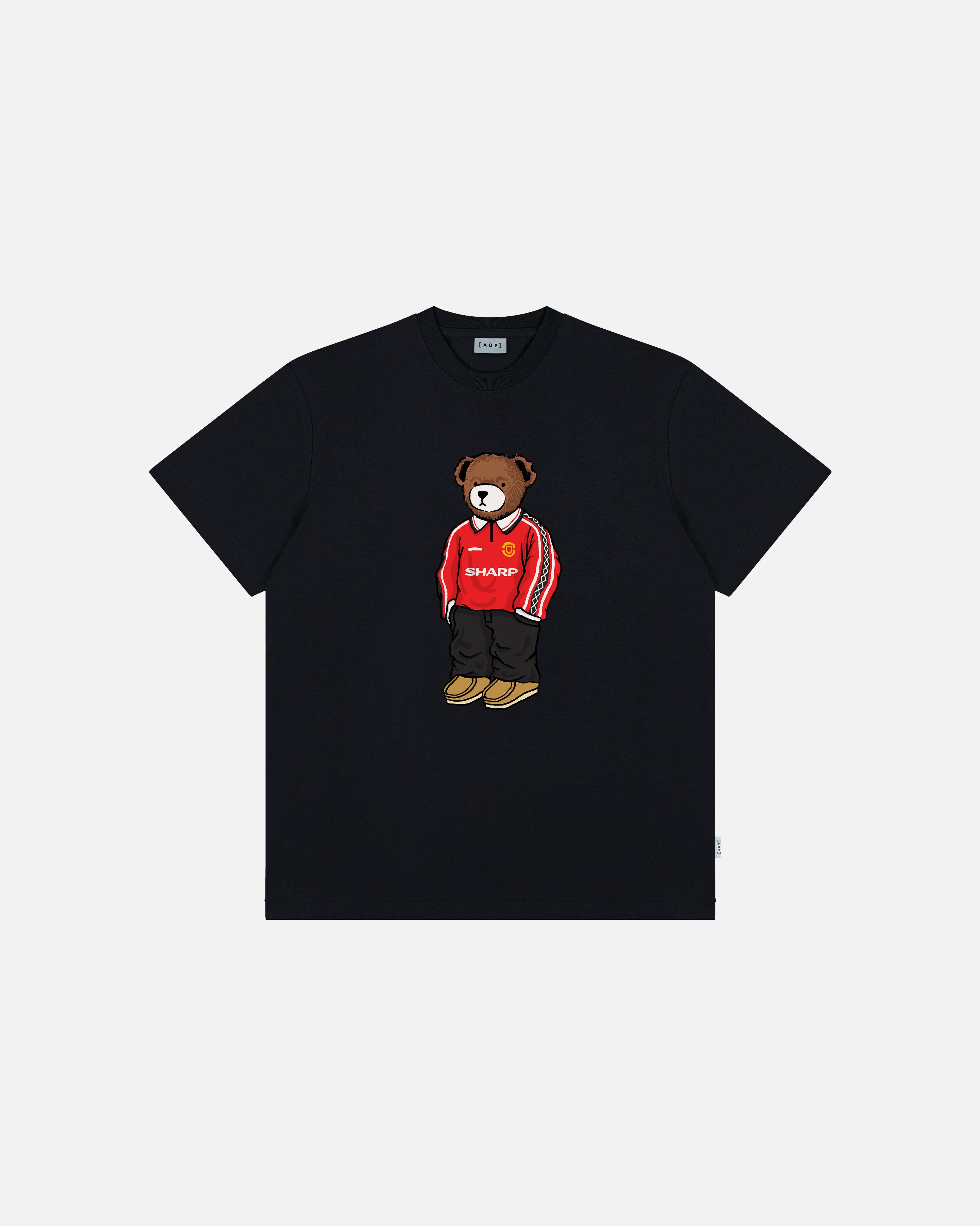 AOF United Home Pickles Tee | Black & White T-shirt | Art of Football