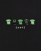 AOF Bhoys Printed Classics Tee | Black T-shirt | Art of Football