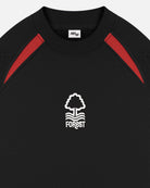 ART OF x Nottingham Forest Black Panelled Sweat | NFFC Football Merch