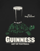 ART OF Guinness It's a Long Season Black Sweat | Graphic Football Top