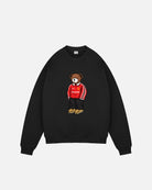 ART OF United Home Pickles Sweat | MUFC Black Graphic Football Top