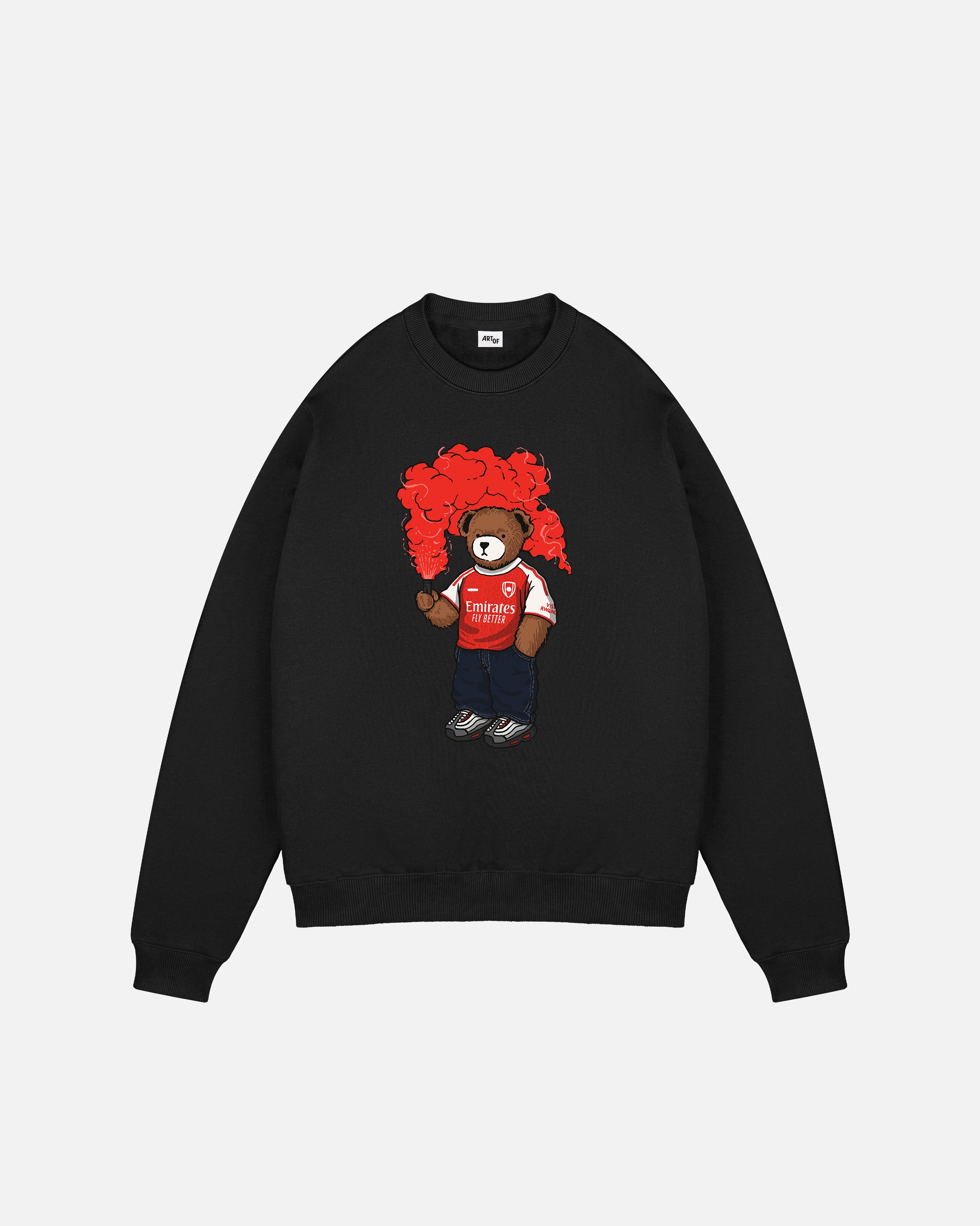 ART OF AFC Champions Pickles Black Sweat | Arsenal Football Top