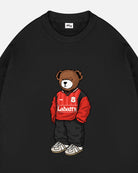 ART OF Forest Home Pickles Sweat | NFFC Black Graphic Football Top