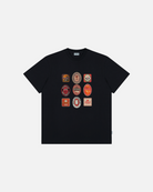 ART OF Football Red Wall Brewery Tee | AOF Wales Black Graphic T-shirt