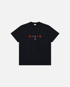 ART OF Roma Printed Classics Tee | Black Graphic Football T-shirt