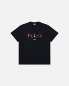 ART OF x Forest Printed Icons Tee | Black Graphic Football T-shirt