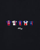ART OF PSG Classics Tee | Black Graphic Football T-shirt