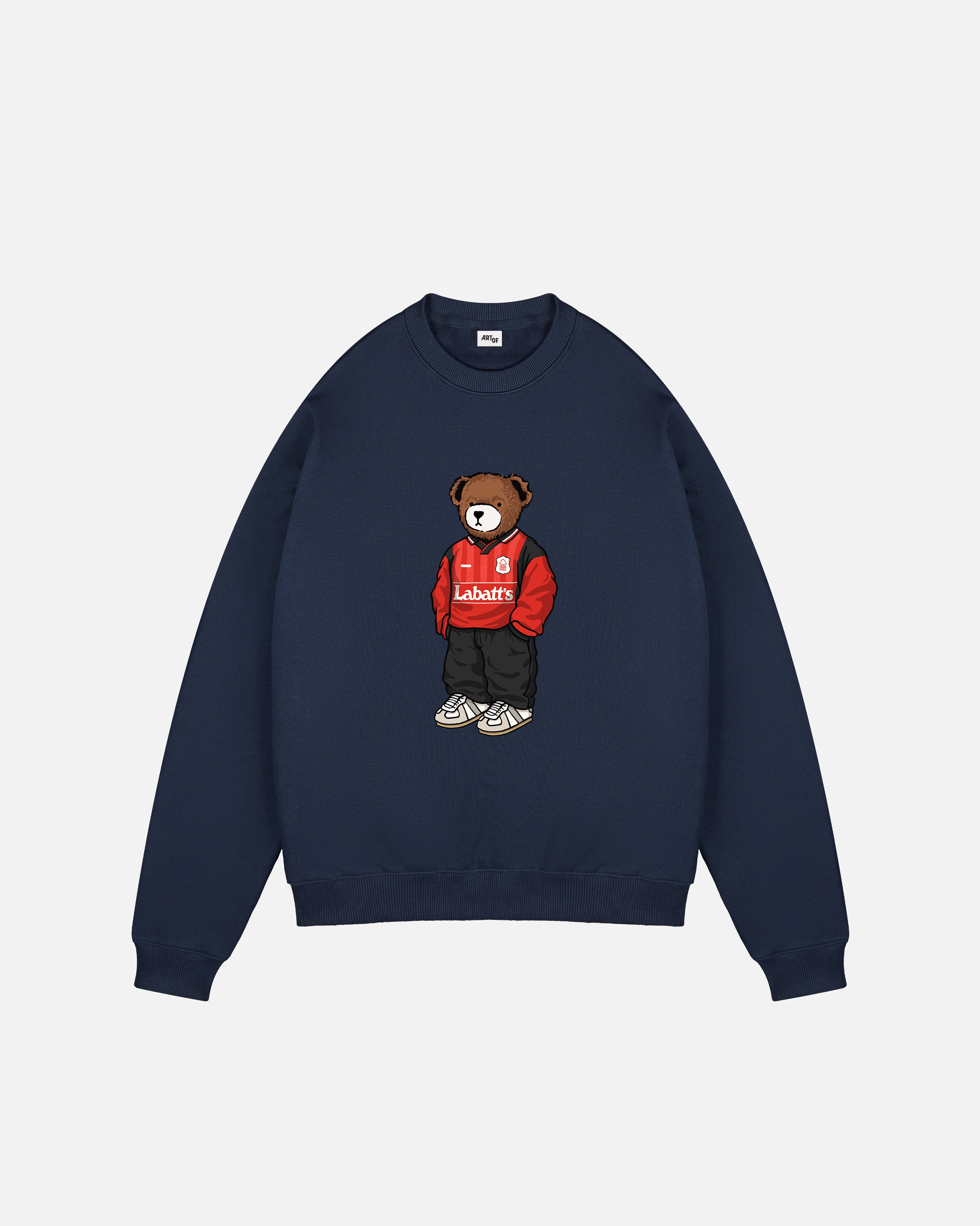 ART OF Forest Home Pickles Sweat | NFFC Navy Graphic Football Top