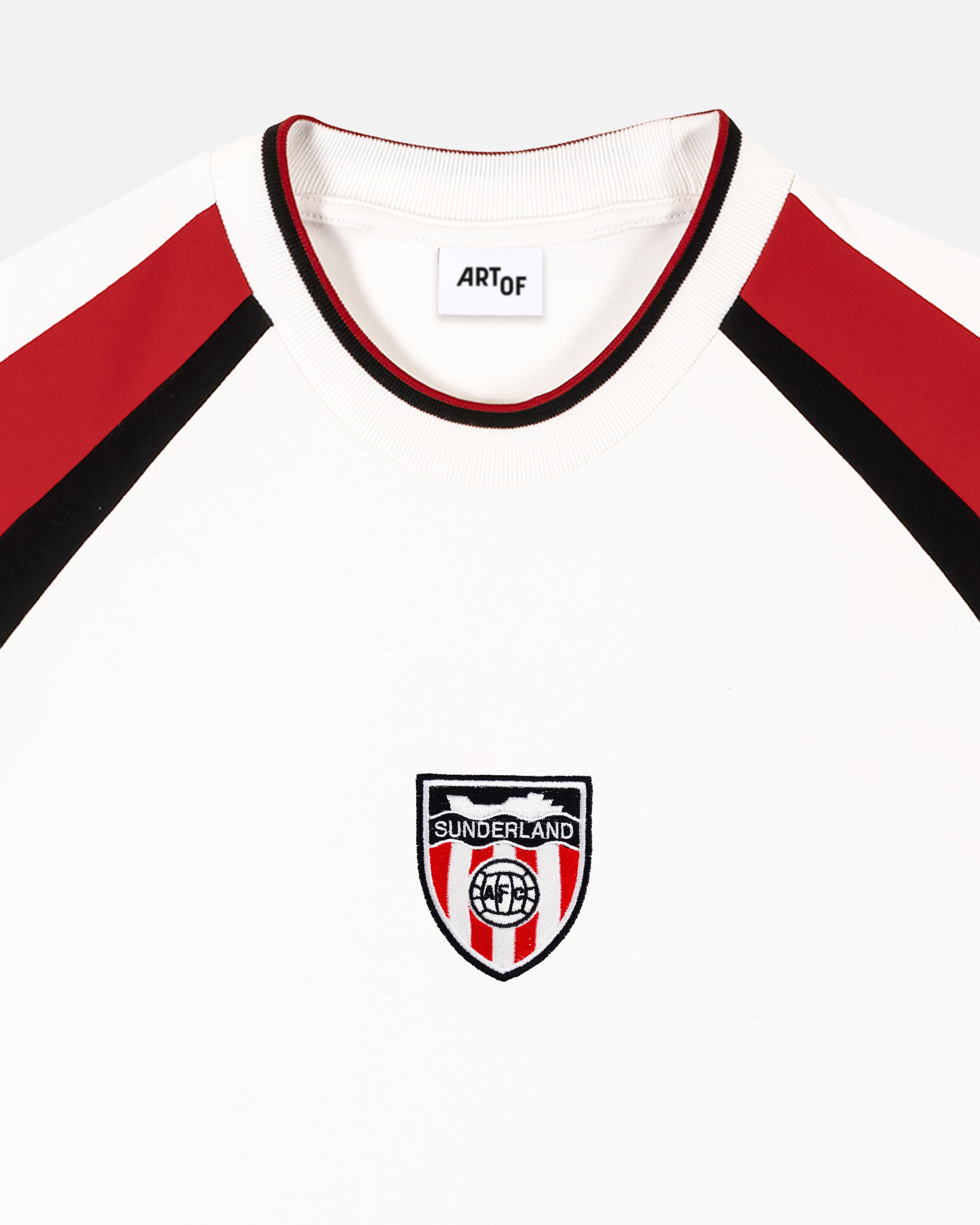 ART OF x Sunderland 90s Oversized Panelled T-shirt | Shop Football