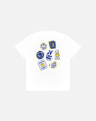 ART OF Football x Leeds Patch Tee | AOF x LUFC White Graphic T-shirt