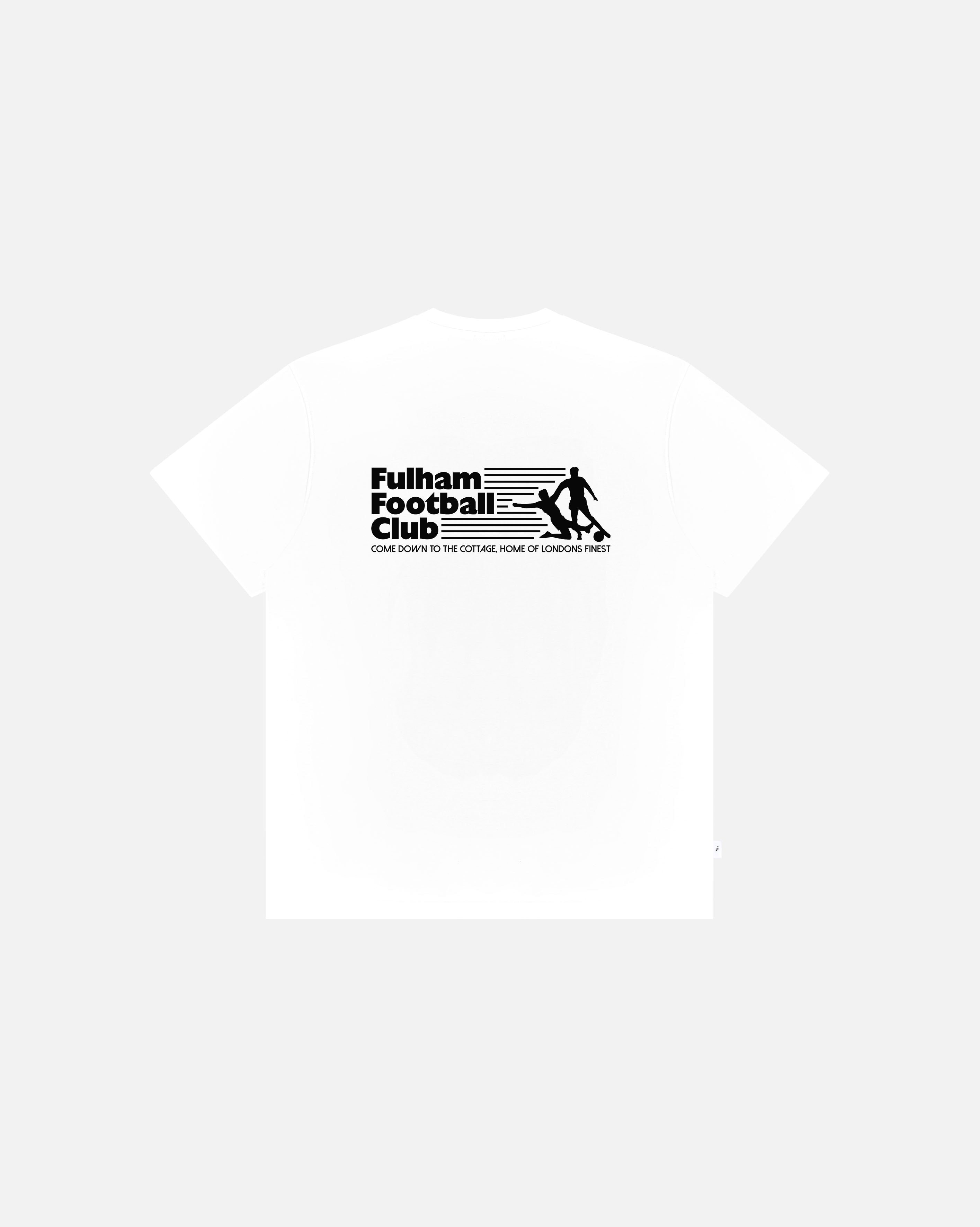 ART OF x Fulham Football Club Tee | White Graphic Football T-shirt