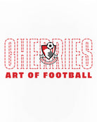 AOF Bournemouth 90s Tee | White Graphic T-shirt | Art of Football