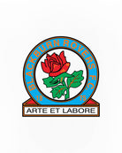 ART OF x Blackburn Crest Tee | White Graphic Football T-shirt