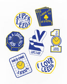 ART OF Football x Leeds Patch Tee | AOF x LUFC White Graphic T-shirt