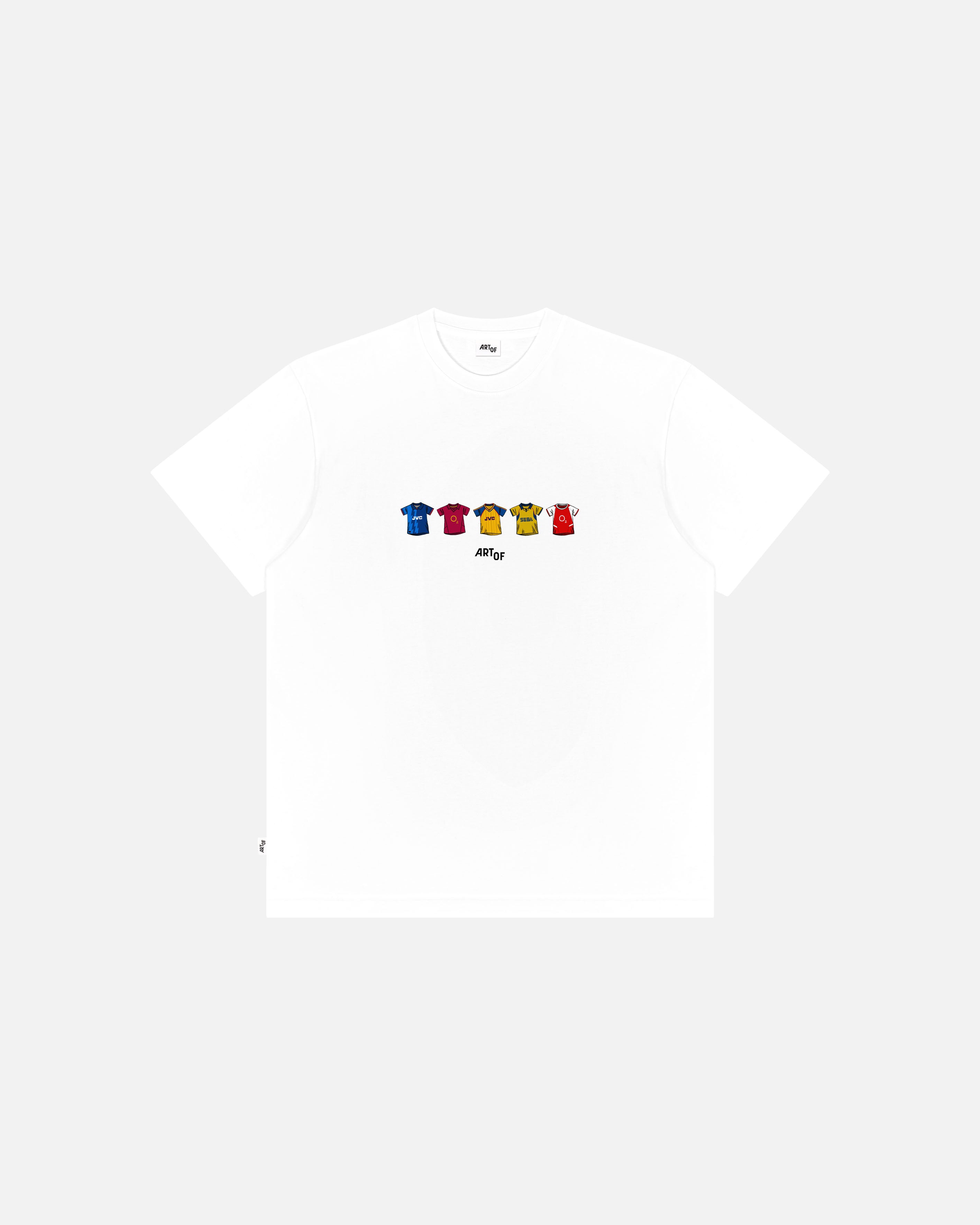 ART OF x AFC Printed Classics Tee | White Graphic Football T-shirt