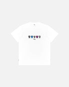 ART OF x Toon Printed Classics Tee | White Graphic Football T-shirt