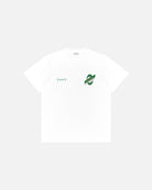 AOF x Hibernian Crest Tee | White Graphic T-shirt | Art of Football