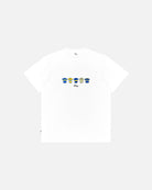 ART OF x Boca Printed Classics Tee | White Graphic Football T-shirt