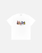 ART OF Football Up The European Tour Tee | AOF AVFC White T-shirt