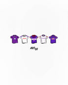 ART OF Fiorentina Printed Classics Tee | White Football T-shirt